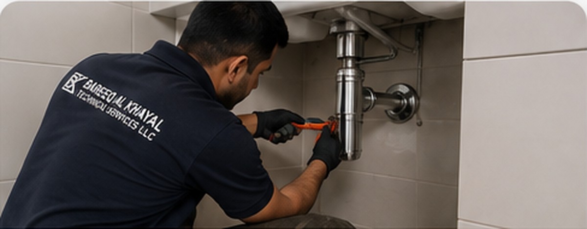 Plumbing Works by Bareeq Al Khayal technicians in Dubai